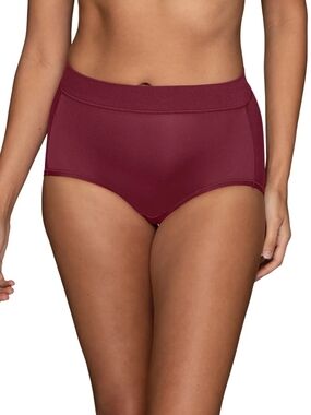 Vanity Fair Radiant Collection 3 Pack Brief Panties High Cut Comfort Soft Size 5